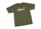 Zildjian T5631 Military Olive Green T with Outlined Logo over the Authentic Company Trademark 100% Cotton - Small