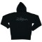 Zildjian T6361 Drawstring Z Hoodie Sweatshirt Black with Gray Logo 80% Cotton 20% Polyester - Small